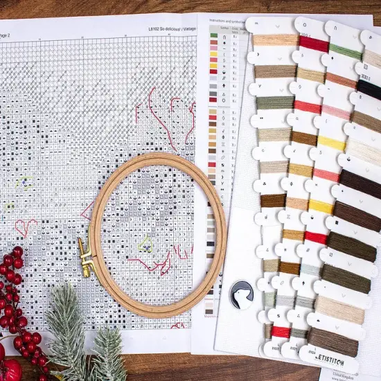 So delicious! L8102 Counted Cross Stitch Kit {4}