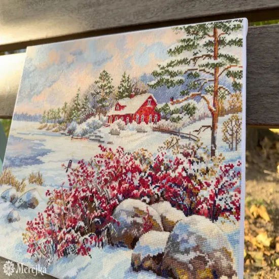 The Lake House K-261 Counted Cross-Stitch Kit {6}