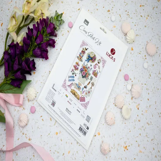 Beauty B7041L Counted Cross-Stitch Kit {3}