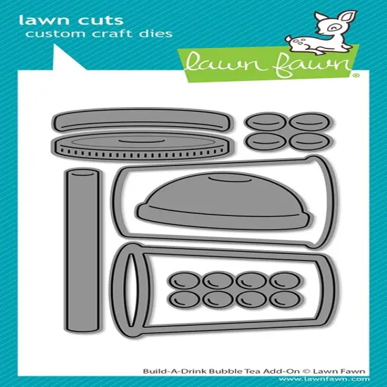 Lawn Cuts Custom Craft Die-Build-A-Drink Bubble Tea Add-On {1}