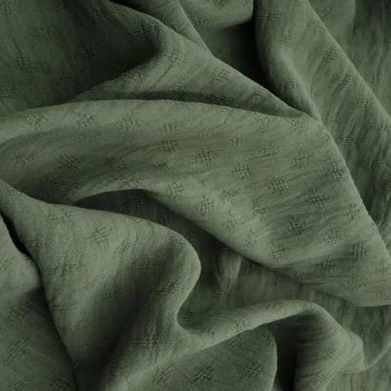 1 Yard Cey Airflow Woven Jacquard Fabric, 59/60&Prime; Wide 100% Polyester MINT {5}