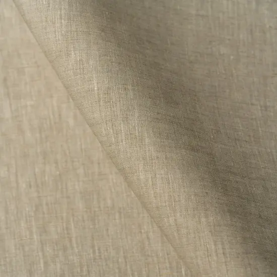 1 Yard Mixed Natural Pure Linen Fabric, Midweight Flat Weave Solid 60 Inches Wide for Apparel and Decor {5}