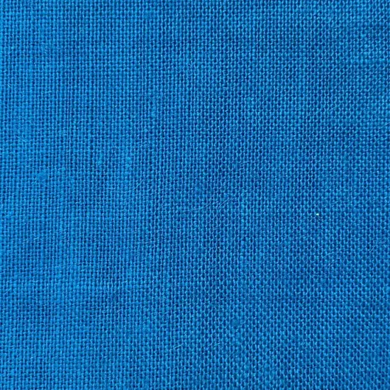 1 Yard Blue Linen Cotton Blend Lightweight Solid Woven Fabric for Apparel 56 Inches Wide {1}
