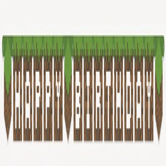 Minecraft Large 7.82ft Jointed Happy Birthday Banner - 1ct {2}