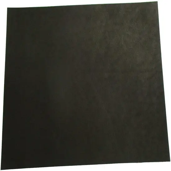 9-10 oz Precut Pieces Tooling Leather Leathercraft. for Tooling, Knife sheaths, Holsters, Covers and Other leathercraft. (Black, 8x12" (20x30cm.)) {1}