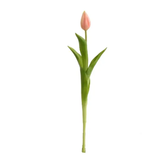 17" Real Touch Tulip Bud Stem - 6 PACK {1}