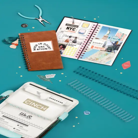 We R Cinch Wires 1" 4/Pkg-Blues {5}