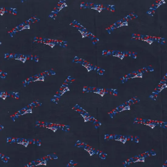 Licensed NFL New England Patriots Camo Logo Cotton 70367-D Fabric by the Yard {1}