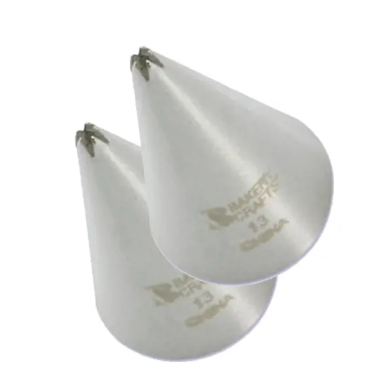 SS Decor Open Star Decorating Tip {4}