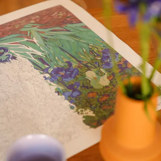 Irises, Vincent van Gogh {7}