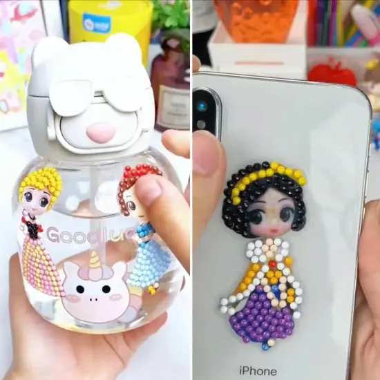 Diamond Painting Kits for Kids,Diamond Art Kits for Kids Girls,Arts and Crafts for Grils Ages {4}