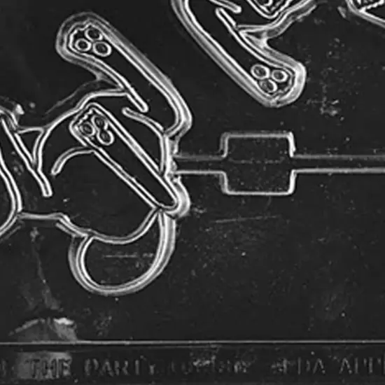 Large Hopping Bunny Lolly Chocolate Mold for Easter Treats {5}