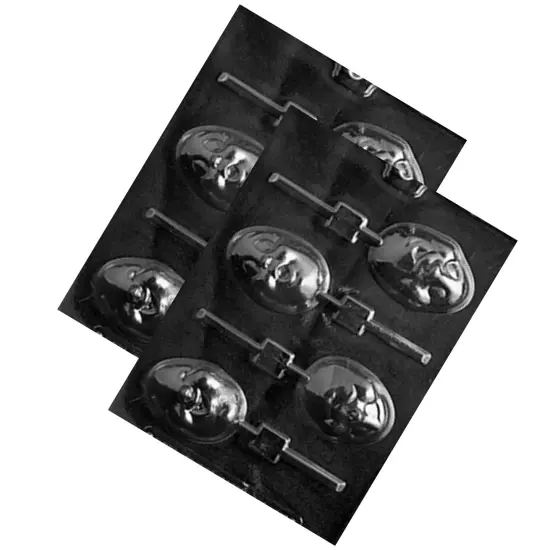 Egg Head Lolly Chocolate Mold for Fun Easter Treats {4}