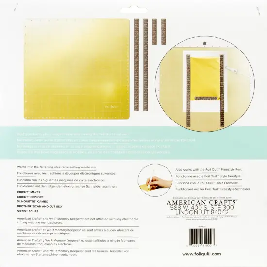 We R Foil Quill Magnetic Mat-12"X12" {5}