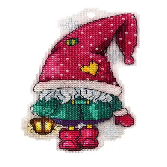 GnomeCounted cross stitch kit 8029A {2}