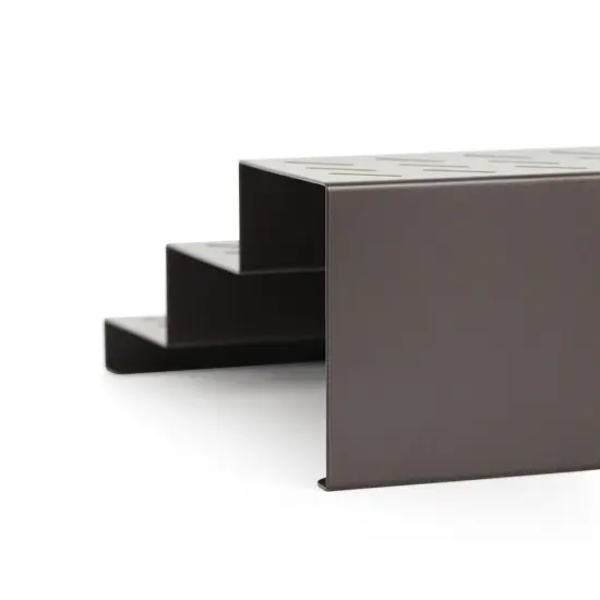 4pcs Bronze Tiered Spice Rack &ndash; Step Shelf Organizer for Kitchen Cabinet, Countertop & Pantry Storage {4}