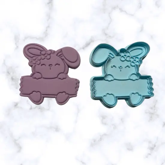 Easter Bunny Cookie Cutters 4 to choose from {4}