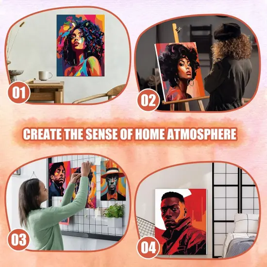 20 Pcs Stretched Pre Drawn Canvas - 8 x 10'' (Cool) {5}