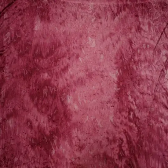 1 Yard Burgundy Crushed Velour Tie Dye Fabric Plush 58/60" Wide Velvet for Crafts, Backdrops & Fashion {1}