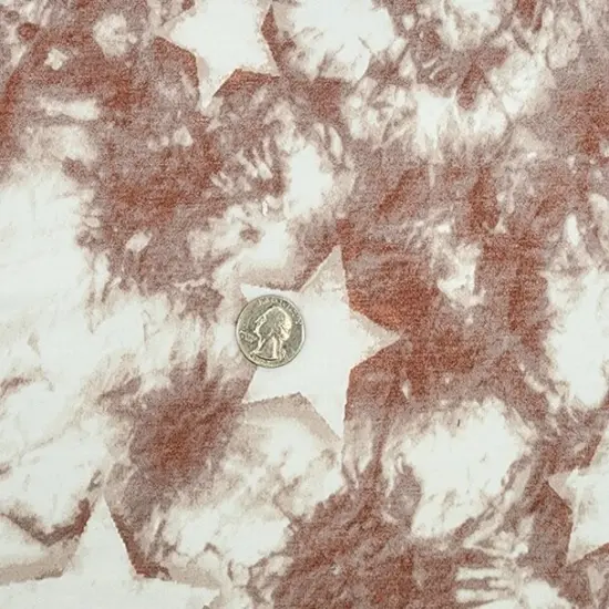 1 Yard Rust French Terry Knit Fabric Soft Stretch Apparel Fabric 58/60 Inches Wide {4}