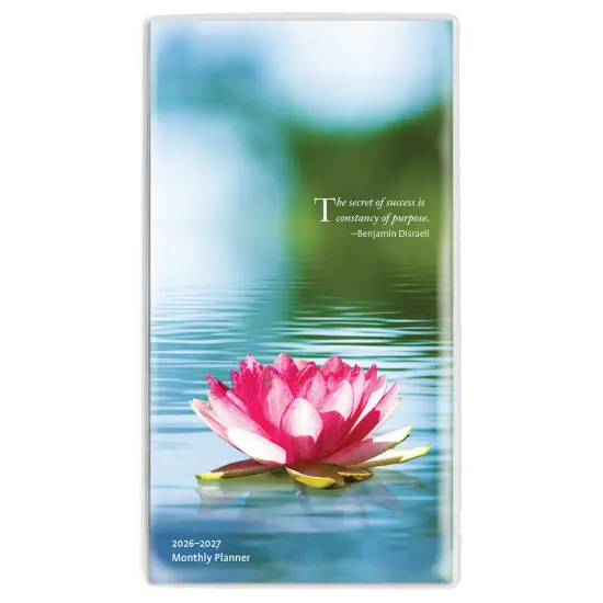 Inspiration | 2026-2027 3.5 x 6.5 Inch Two Year Monthly Pocket Planner Calendar {1}