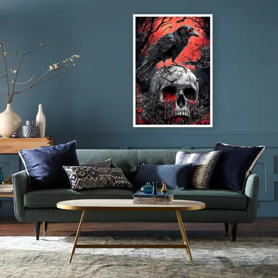 Helloween Crow Diamond Painting Kits for Adults {3}