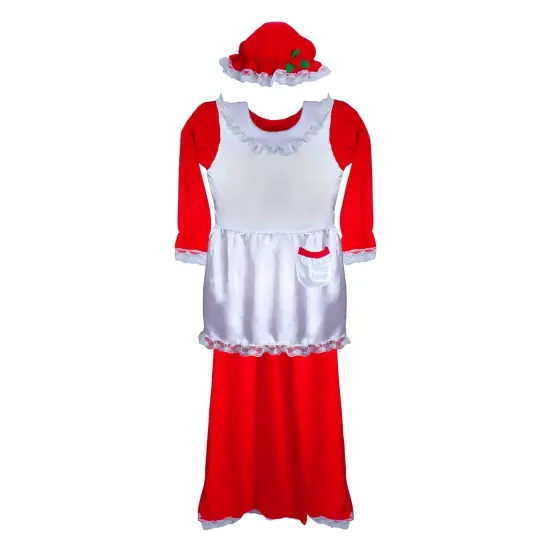 Northlight Women's Mrs. Claus Costume Set - Size Large Red {5}