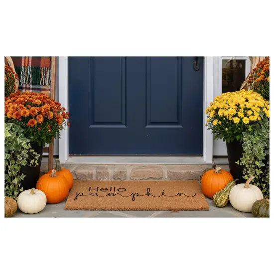 Calloway Mills Hey There Pumpkin Doormat {9}