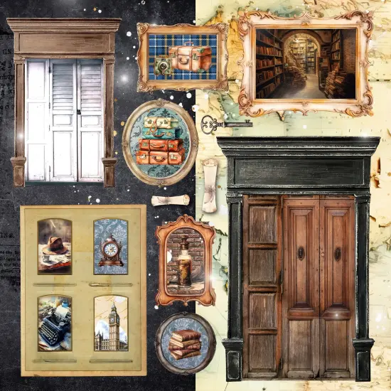 Get A Clue Double-Sided Cardstock 12"X12" {4}