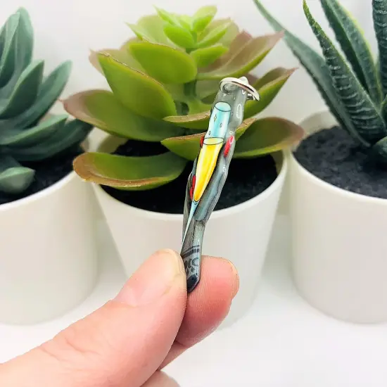 Creepy Christmas Witch Hand with Champagne Charms, 45x17mm {4}