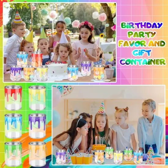 24 Pcs Art Paint Empty Paint Cans {3}