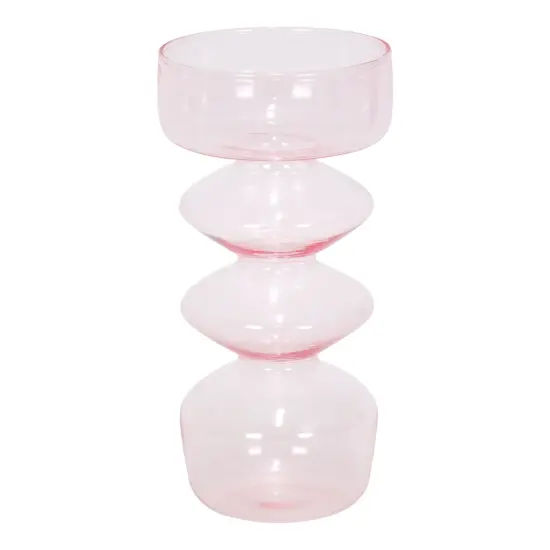 Tiered Glass Vase Green {1}