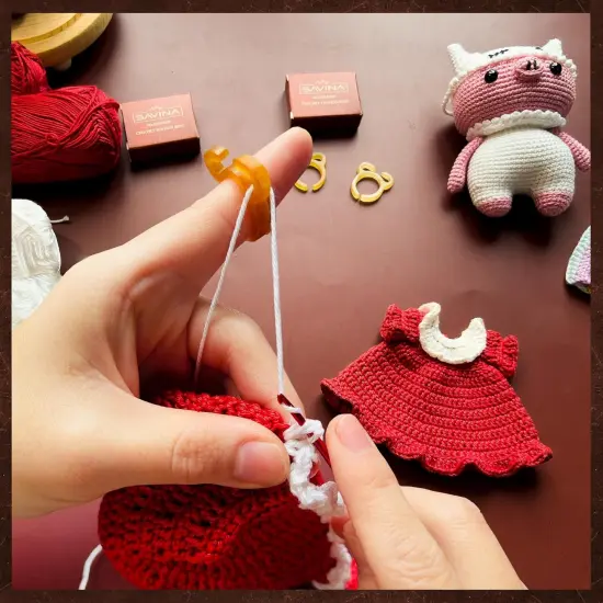 Handmade Crochet Tension Ring for Finger {5}