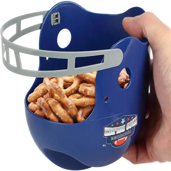 Touchdown Sculpted Football Helmet Taco & Snack Holder {3}