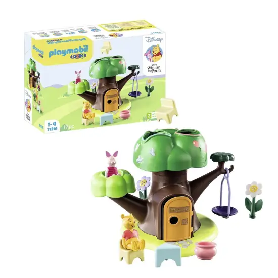 Playmobil 1.2.3 & Disney: Winnie's & Piglet's Tree House {1}