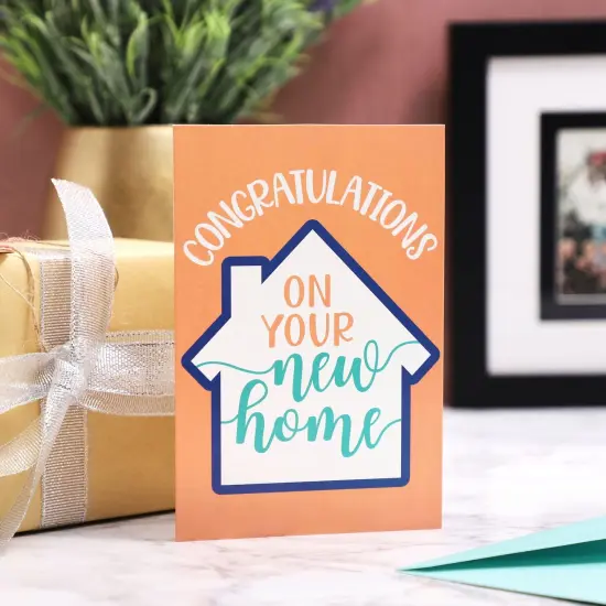 48 Pack Welcome Home Cards - Housewarming Cards with Envelopes Bulk - New Home Congratulations for Realtors, Friends, Neighbors (4x6 In) Multicolor {4}
