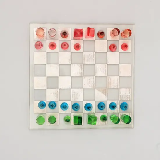 Acrylic Chess Game Set Multi {5}