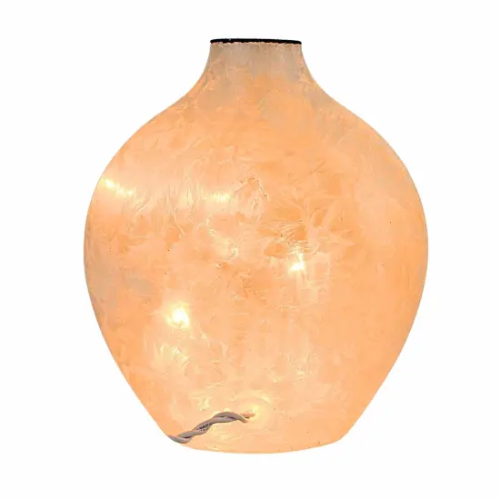 Stony Creek 7.0 Inch Hocus Pocus Pre-Lit Glass Vase Halloween Lighted Glass Accent , Halloween Decor Halloween Novelty Lighting Crow {2}