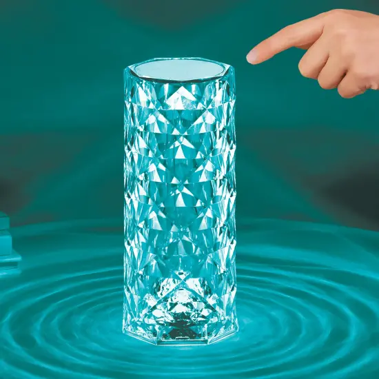 Collections Etc Remote Control 16 Different Color-Changing Lamp {5}