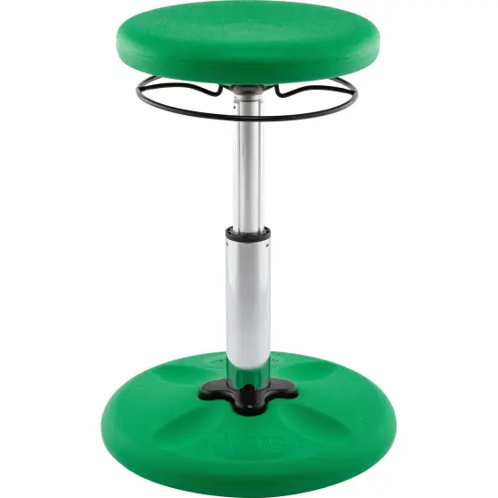 Kids Adjustable Standard Wobble Chair 14-19", Green {1}