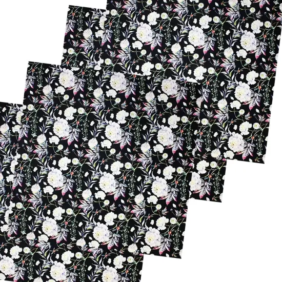 Wishful Garden Printed Spandex Fabric {5}