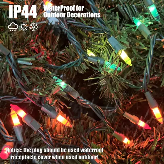 Easter Lights 100 Count Decorative Mini String Lights with Green Wire for Outdoor Indoor Easter Decorations {3}