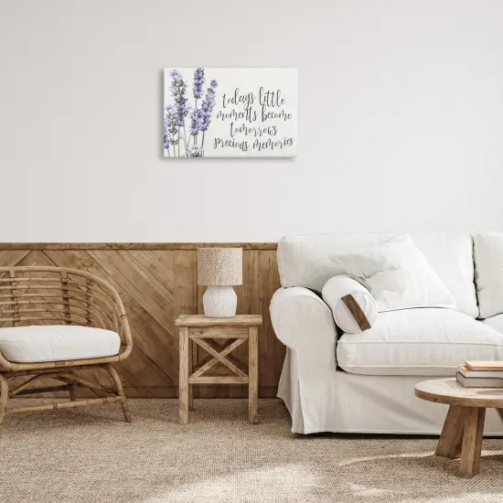 Stupell Industries Today's Little Moments Sentiment Canvas By Kim Allen {8}