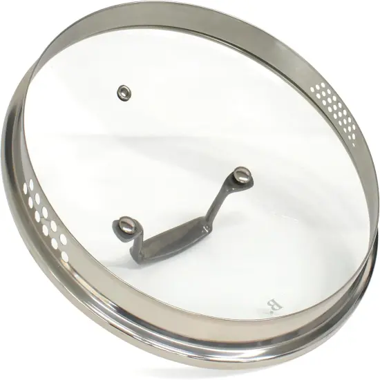 Blu. Cookware 8.5QT Stock Pot with Double Strainer Lid, Non-Toxic {4}