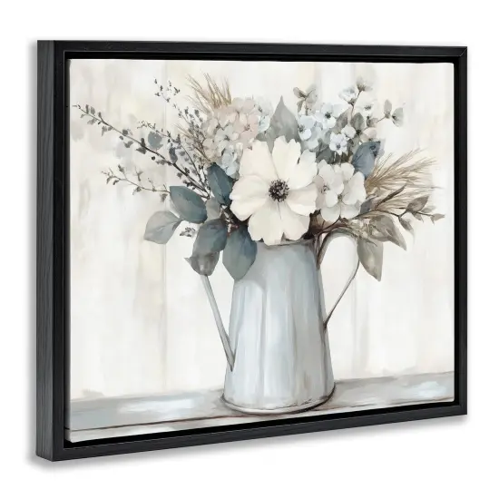 Stupell Industries Assorted Country Bulbs Bouquet Floating Frame By Annabelle Hall {3}