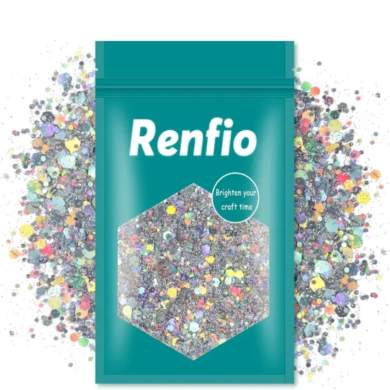 Holographic Chunky Glitter - Diamond Laser Silver {5}