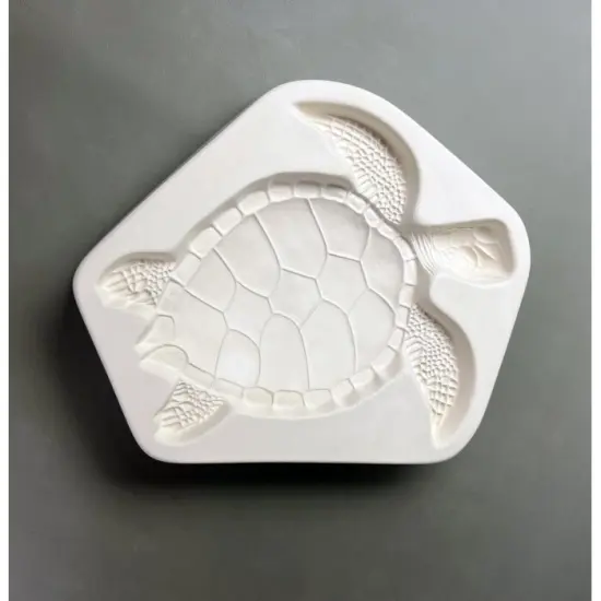 11.5" x 10.5" x 2" Large Turtle Glass Fusing Frit Kiln Mold {2}