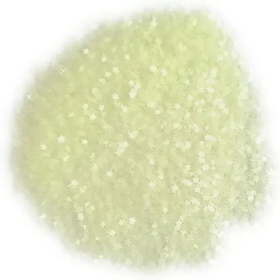 Glow in The Dark Tiny Stars Glitter {2}