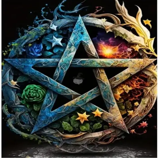 Pentagram Diamond Painting Kits for Adults {1}