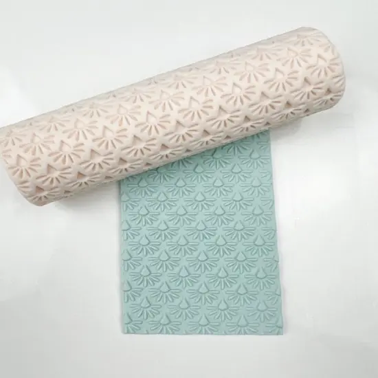 Drop Burst Art Deco Texture Roller {2}